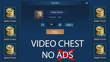 HOW TO CONVERT VIDEO CHEST TO BATTLE POINTS WITHOUT ADS MOBILE LEGENDS [NEW & SAFE TRICKS MAY 2020]