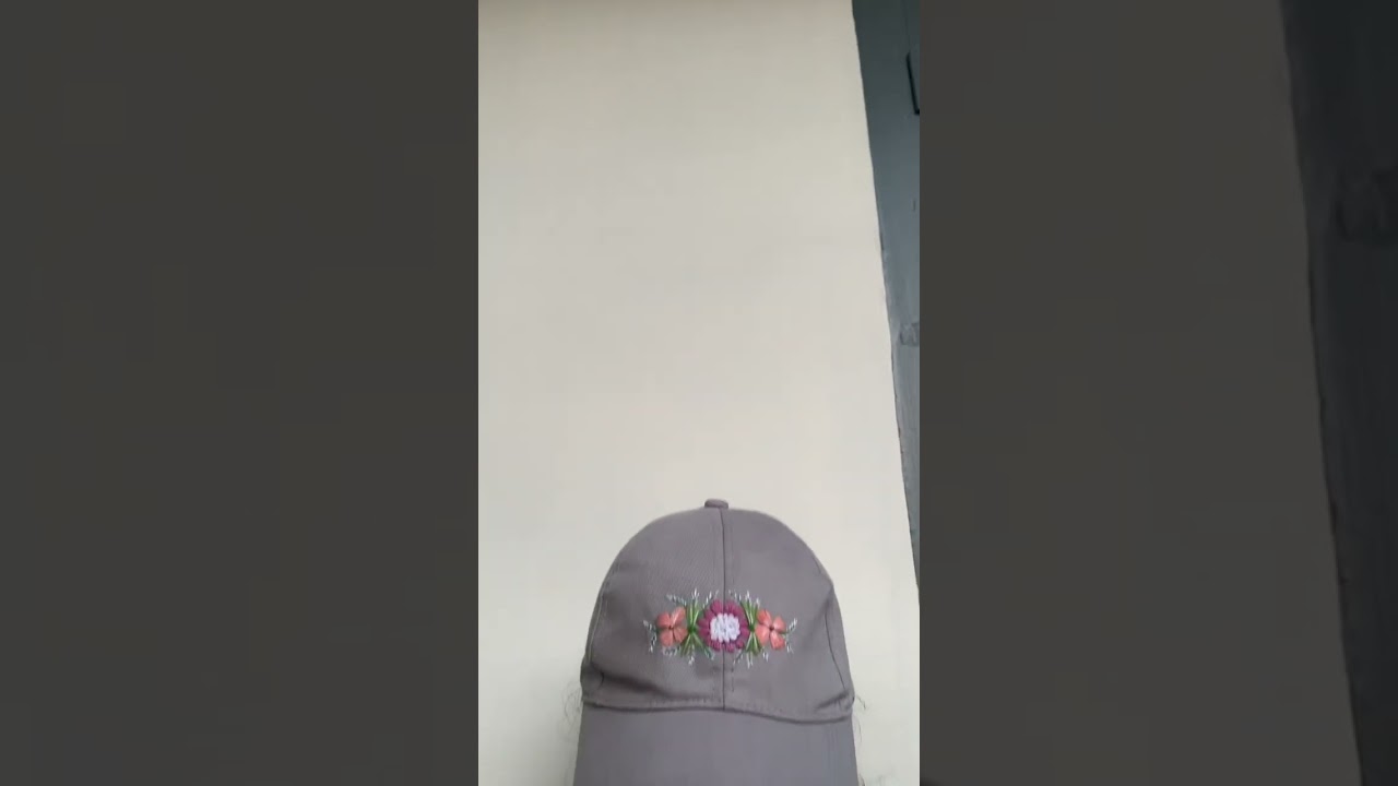 Hand Embroidered 🧢 