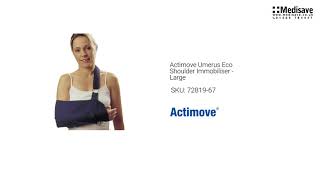 Actimove Umerus Eco Shoulder Immobiliser Large 72819 67