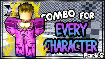 A Combo With EVERY CHARACTER in ABA Part 2