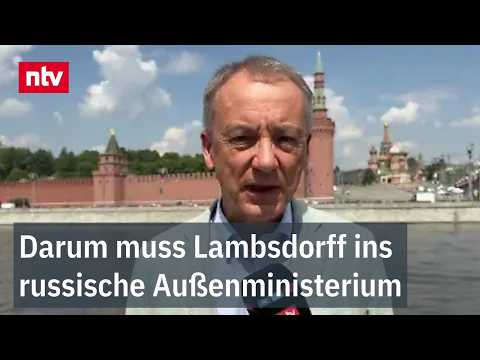 Hintergründe eines überraschenden Gesprächs-Termins in Moskau berichtet Reporter Munz | ntv