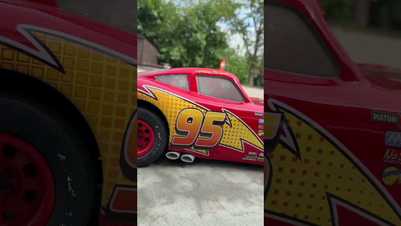 1/8 Scale RC Car Lightning McQueen #rc #rccar #rcadventure #scalemodel #toys #scale #rcfun