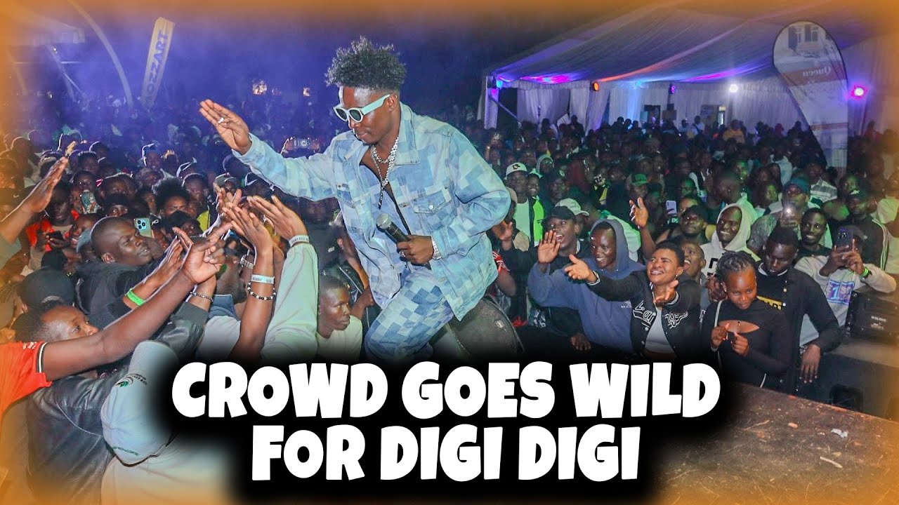 Abongo Jakabwana's digi digi performance at prince indah album launch 