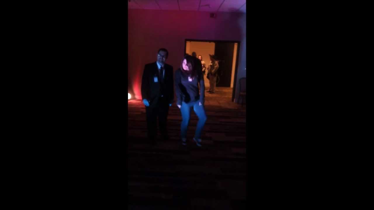 The Ghostbusters dance, and Alyssa goes crazy YouTube