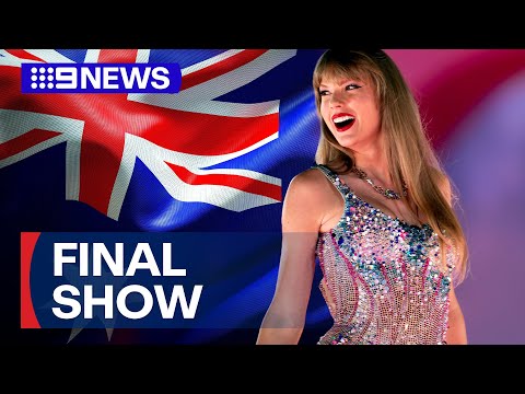 Taylor Swift set to play her final show in Melbourne | 9 News Australia