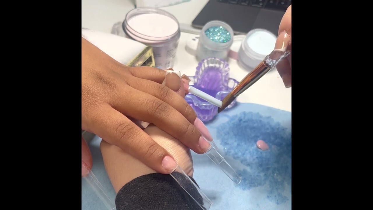 Acrylic prep rubber base method + application