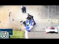 Wec 6 hours of spa 2024 huge crash earl bamber cadillac and sean gelael bmw at spafrancorchamps