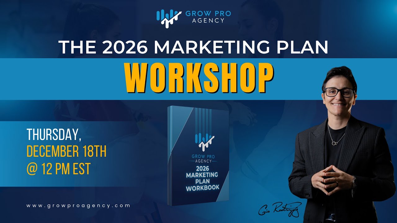 2026 Marketing Plan Workshop - YouTube