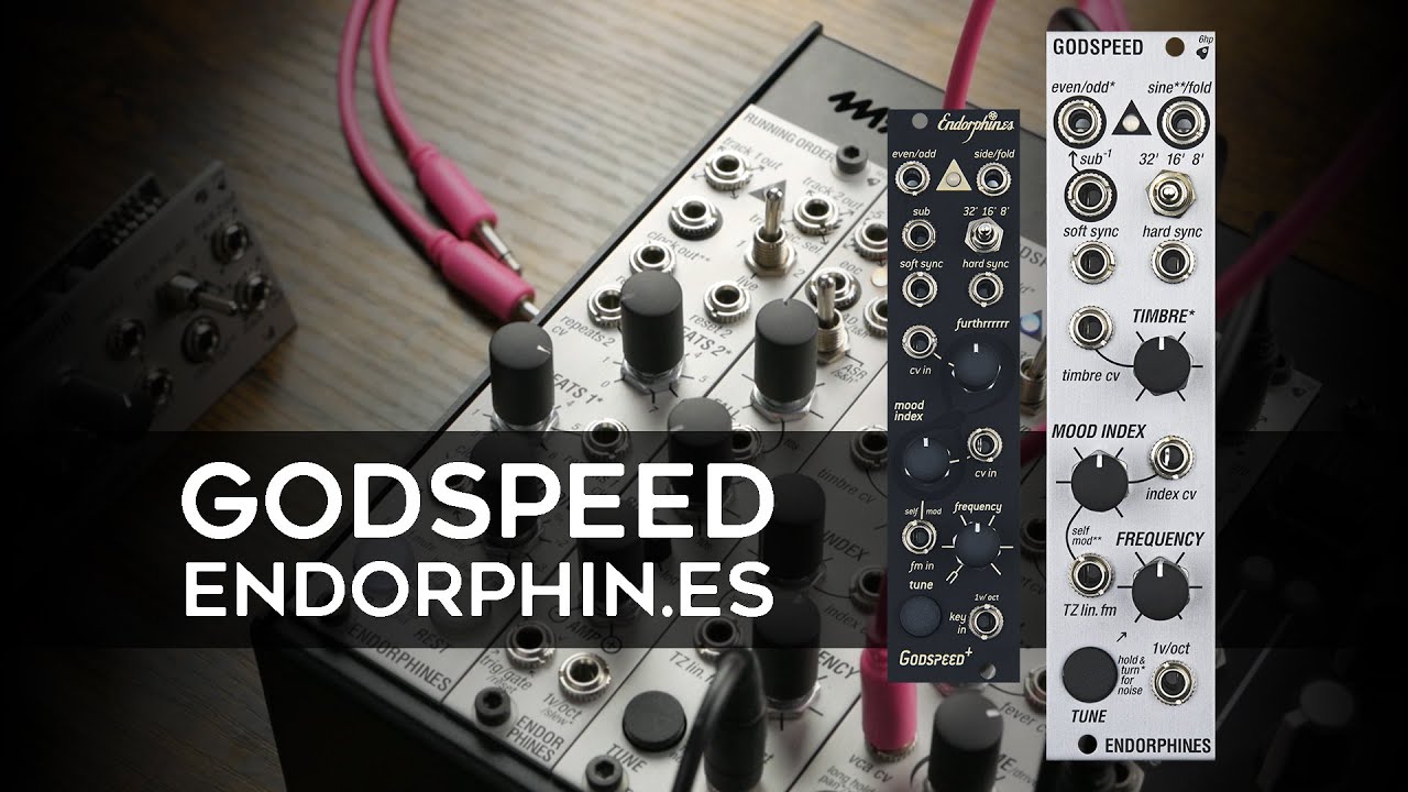 Endorphins.es NEW GOD SPEED モジュラーシンセ NEW GODSPEED — ENDORPHIN.ES