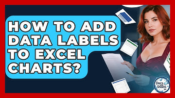 How To Add Data Labels To Excel Charts? - Docs and Sheets Pro