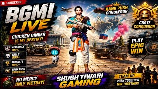 BGMI First Time Gameplay! Epic Fails &amp; Crazy Clutch 🎙️😂 ( Epic graphics) #bgmi #shubhtiwarigaming 