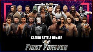 AEW: Fight Forever Casino Battle Royale Online vs Johnny Rawker