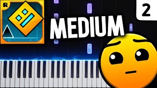 Back On Track - Geometry Dash (Level 2) Piano Tutorial