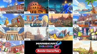 Mario Kart 8 Deluxe - Wave 6 // All 14 Mario Kart Tour City Courses [150cc] screenshot 5
