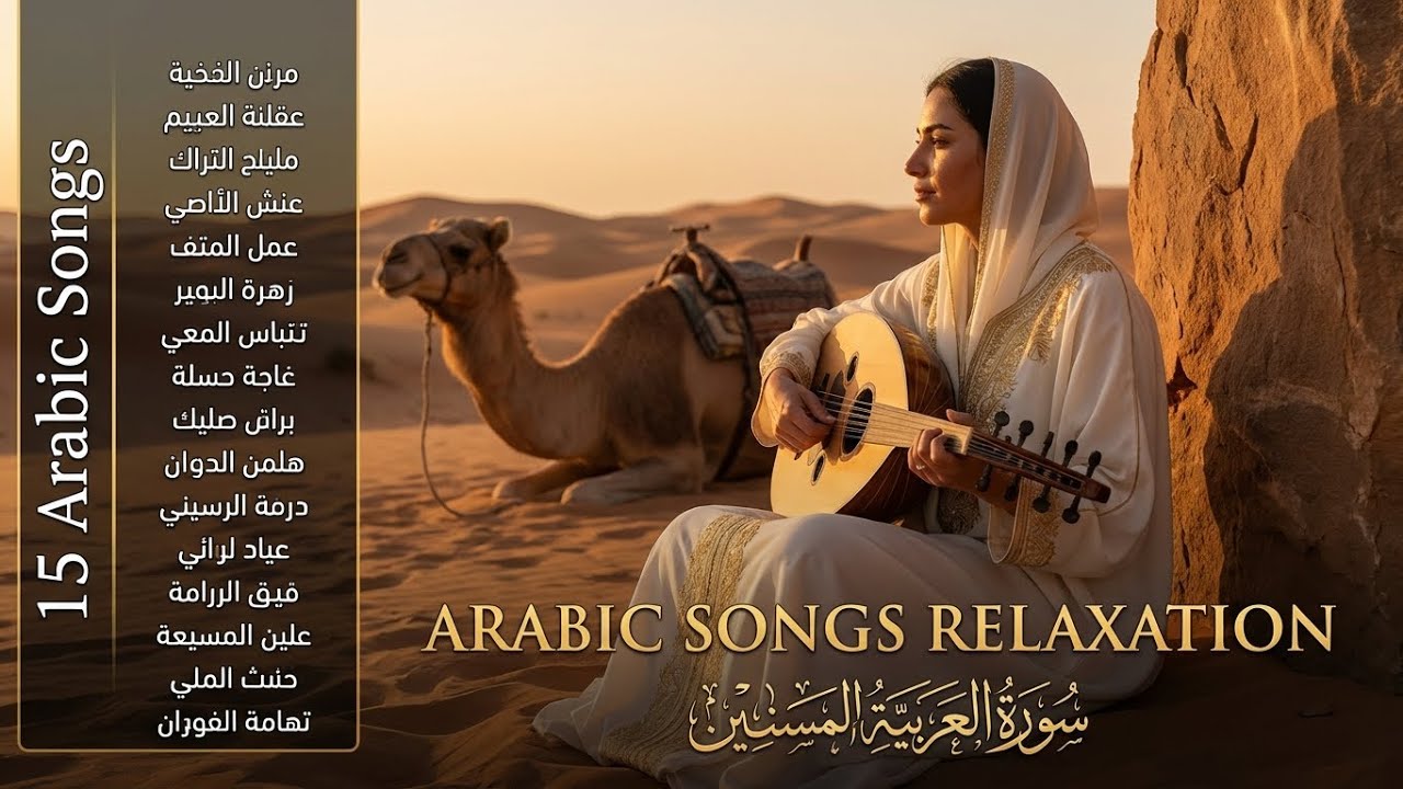 Arabic Soft Calm Playlist ✨ Smooth Arabic Music for Focus & Relax