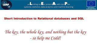 A Short Introduction to Database Management with SQLite and RStudio 3