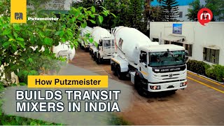 How Putzmeister Builds Transit Mixers In India Pune Plant Tour