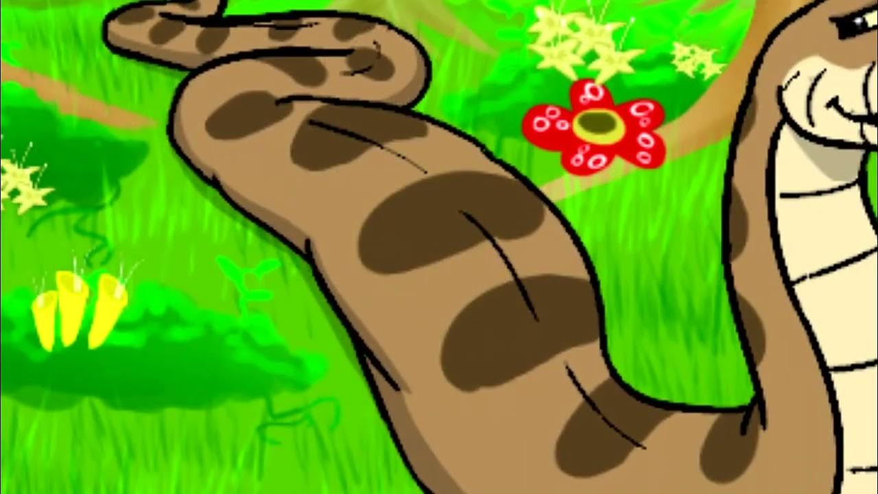 SNAKE VORE snake swallows in the tummy YouTube
