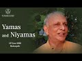 Yamas and Niyamas: The '1st and 2nd Angas' by Sri M