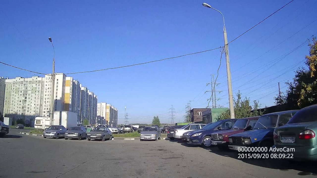 Выезд со стартовой площадки налево. Экзаменационный маршрут Северное ...