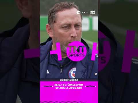 Luis Mena y su fórmula para salir de la crisis en Colo Colo - Íntimo | TNT Sports