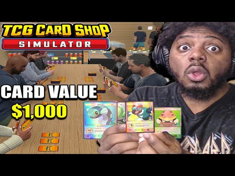 I OPENED A TRADING CARD SHOP!!