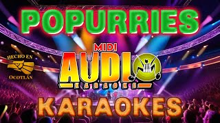 KARAOKE POPURRI MEDLEY CABALLO DORADO MIDI AUDIO STUDIOS