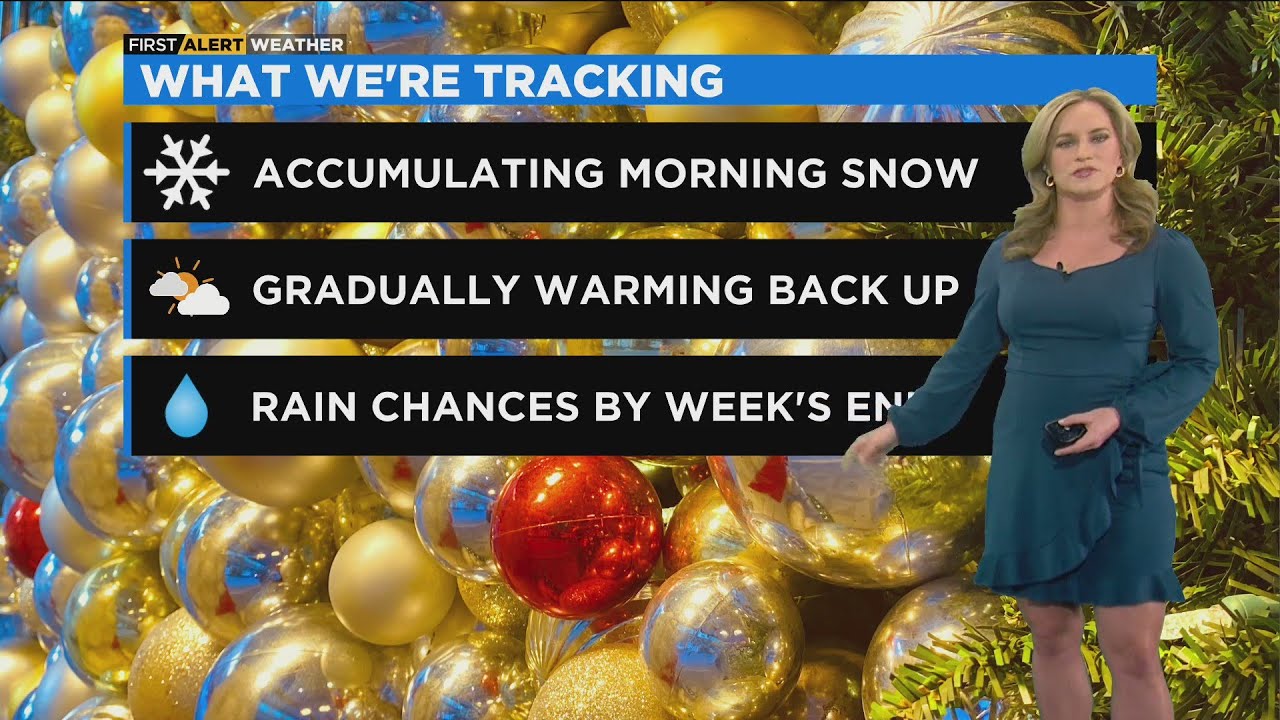 Chicago First Alert Weather: Gradually warming back up - YouTube