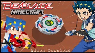 A brand new Beyblade Mod in Minecraft : Beyblade Mod/Addon Review + Download screenshot 1