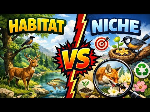 Habitat vs Niche 