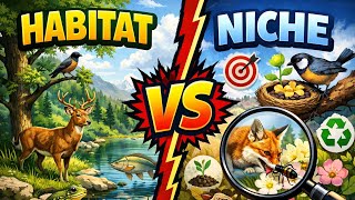 Habitat vs Niche 