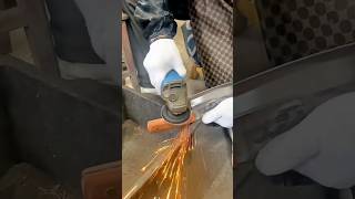 Precision Grinding of Steel Edges to Achieve a Smooth and Accurate Finish #shorts