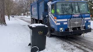 Republic Services autocar xpeditor on Yard waste pick up