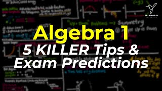 5 KILLER Tips to CRUSH the Algebra 1 Regents Exam (2025)