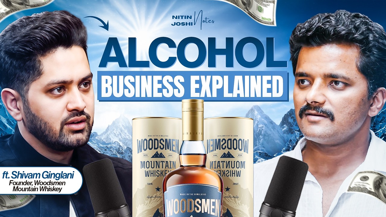 How To Start A Whiskey Brand In India | Ft. Shivam Ginglani | Nitin Joshi