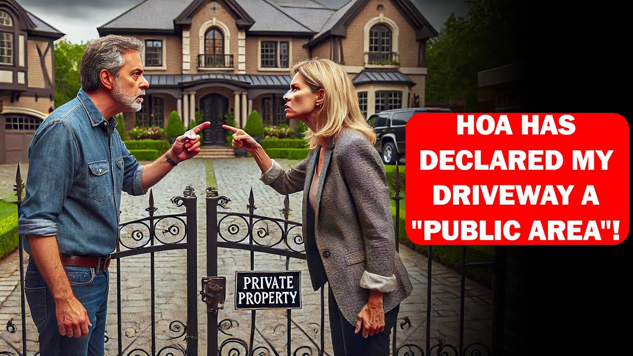 HOA first imposes ridiculous fines on me and then demands that I open my driveway!