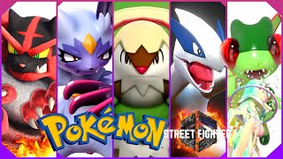 Street Fighter 6 - Pokemon Mods Compilation - Part 2