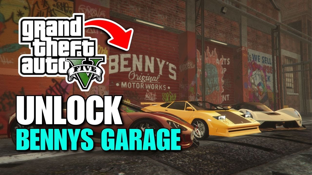 GTA 5 Online: Как открыть гараж Бенни