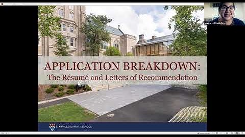 Application Breakdown: the Resume and Letters of Recommendation