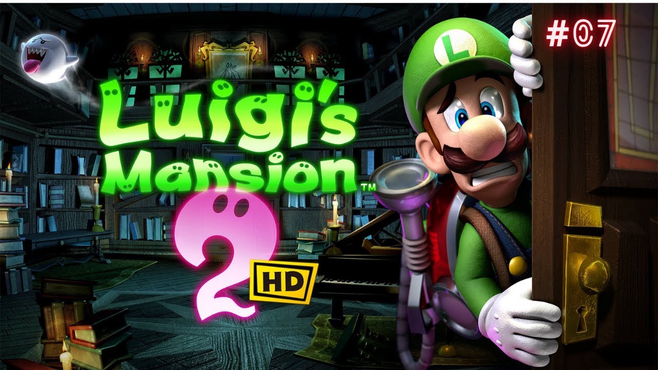 La Mine des mystères et La Maison des collections (part1) |  Luigi's Mansion 2 HD #07