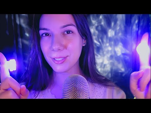 ASMR PARA TE DISTRAIR DAS PREOCUPAÇÕES Até você CAIR NO SONO... | SUSSURROS / WHISPERS | BLUE YETI