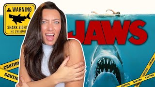 Girl Whos Scared Of Deep Water Watches Jaws For The First Time Movie Reaction