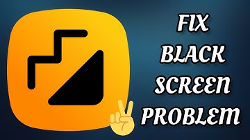Fix Moj App Black Screen Problem|| TECH SOLUTIONS BAR