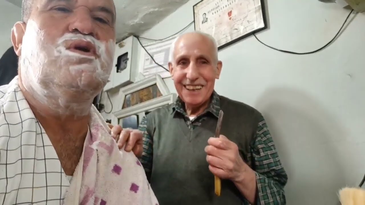 (part1)eski usul traş oldum 