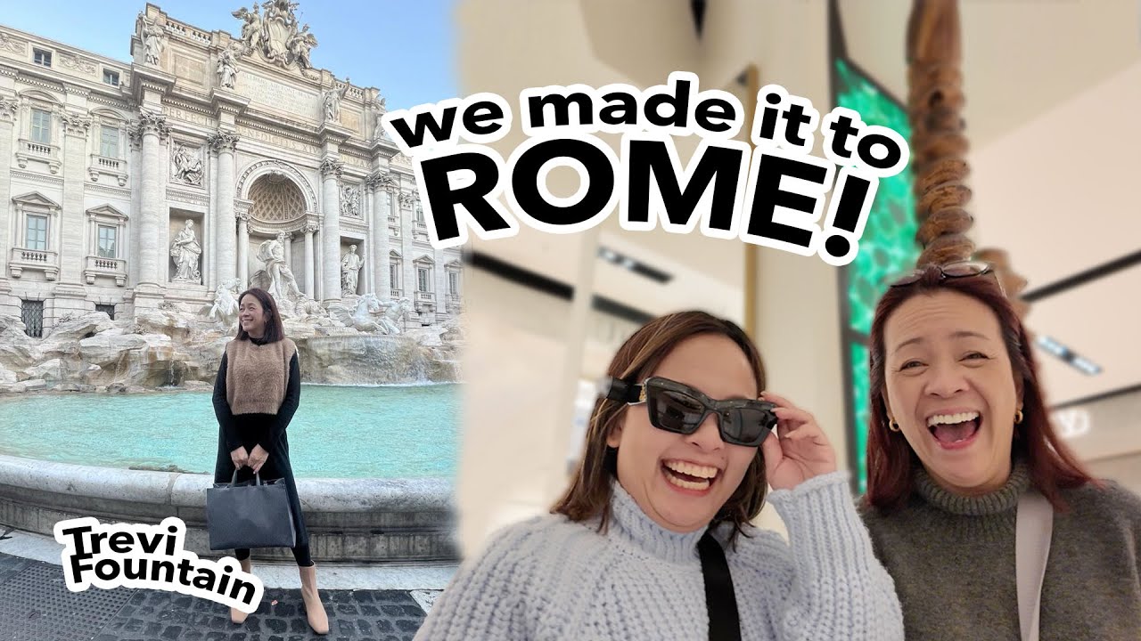 Enroute to Rome, Flying Emirates A380 + DJI Osmo Pocket 3 Unboxing  | Mommy Haidee Vlogs