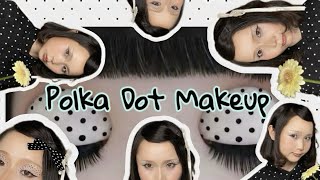 Polka Dot Makeup turshilt (77/100)🖤🤍🌼 