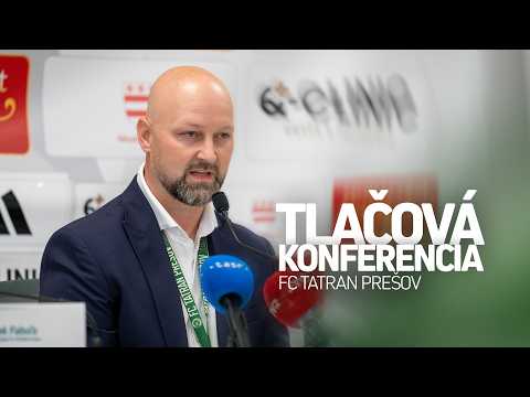 TLAČOVÁ KONFERENCIA FC TATRAN PREŠOV k aktuálnej situácie v klube