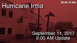 Hurricane Irma Update - September 11, 2017 - 9:00 AM EST