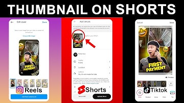 Youtube Shorts Par Thumbnail Kaise Lagaye | How to Add Thumbnail in YouTube Shorts
