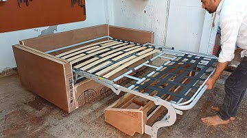 How To Make Sofa Frame Step By Step||How To Build  Sofa Wood Structure||  Latest 2025 Fabric Sofa